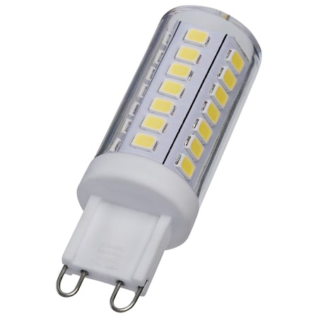 Satco 5 Watt Mini LED, G9 Base, 5000K, Clear Finish, 120V S12131